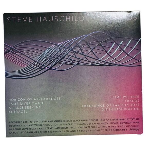 Steve Hauschildt - Strands (CD, 2016, Kranky) Digipak - Picture 2 of 6